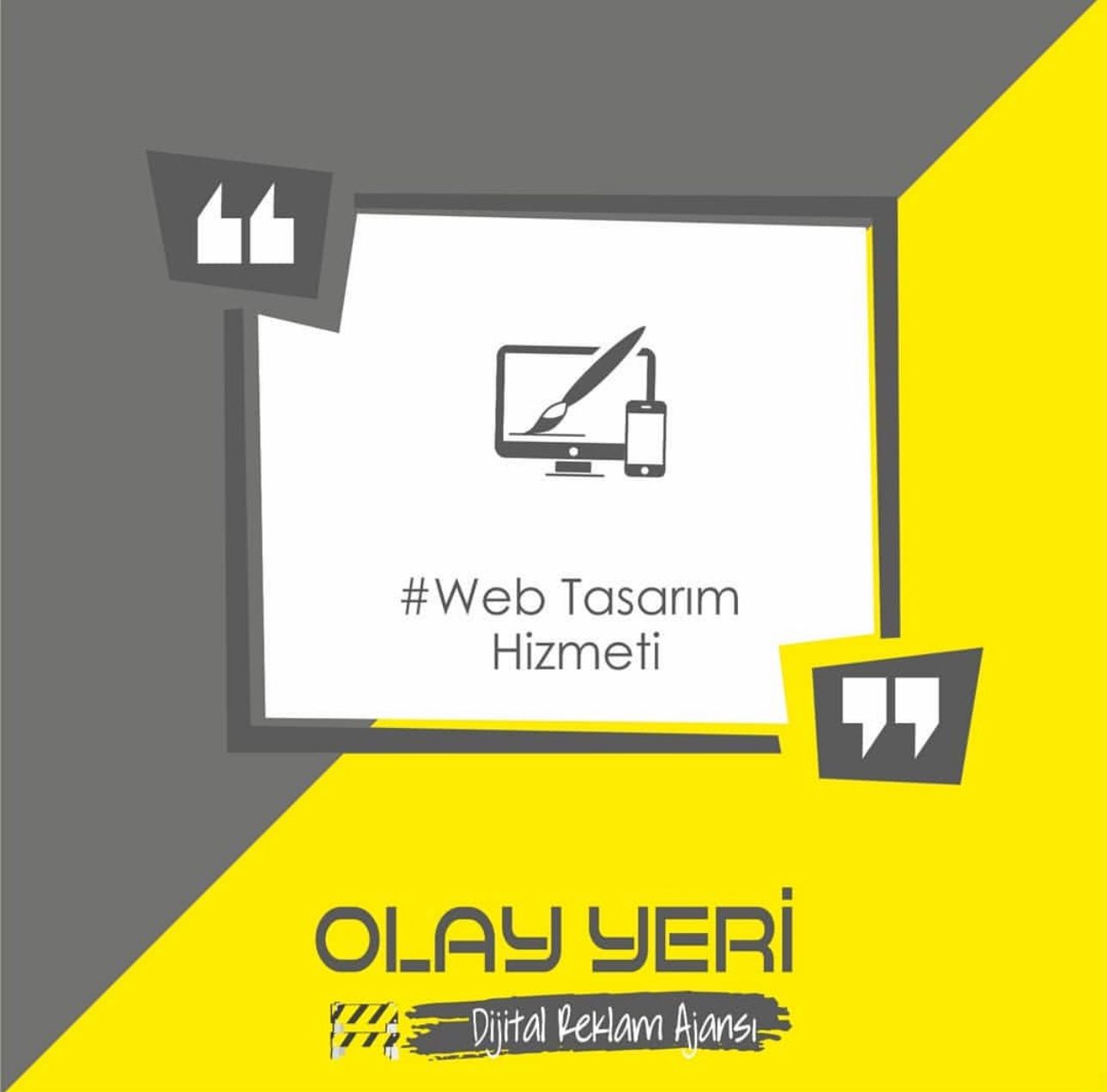 Olay Yeri Ajans Web Tasarım Hizmeti